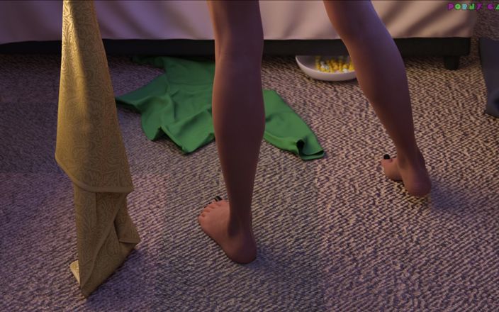 Porny Games: Lewdlabによる真夜中のパラダイス - 若い継子は32を繰り返すことを望んでいます