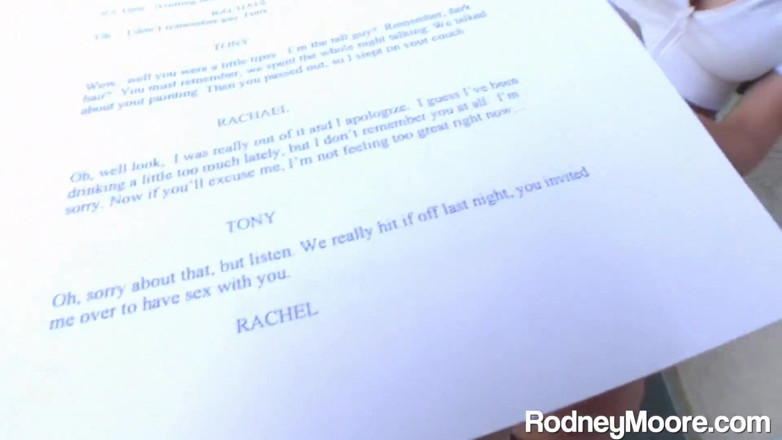 Rodney Moore: Aughties emo girl swallows vintage porn