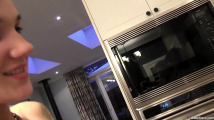 Lesbian Babe Stare: Two Girls Hit It Off And Fuck In The Bathroom