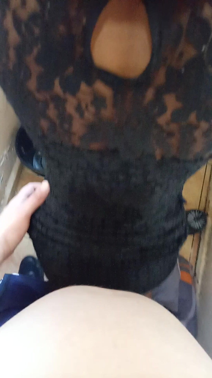 hothouse18xxx: Black Slut Doggystyle and Blowjob White Man in Black Sexy...