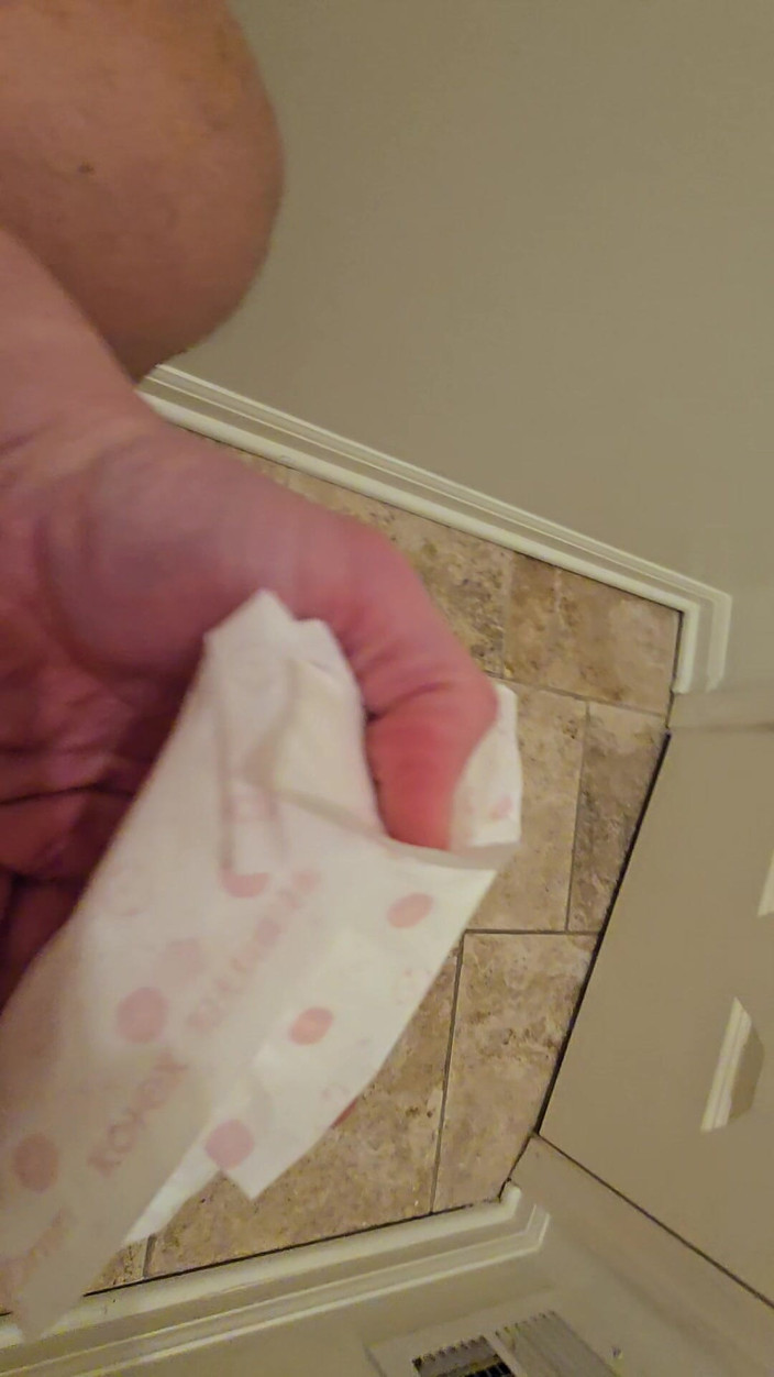 Takepad: Pad Change in Microfiber Panties Takepad