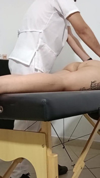 Massage with Hot Candle and Oil