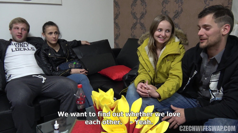 Czech Wife Swap: Çek evli kadın değiş tokuşu 6 - bölüm 1 döl hoş geldin partisi...