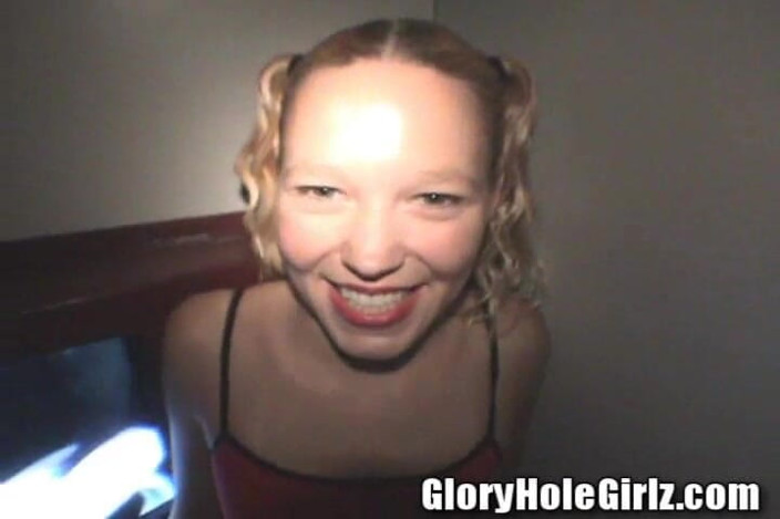 Glory Hole Girlz: Liv Wylder Suck Fucks Dicks BBC Glory Hole Tiny Tit...
