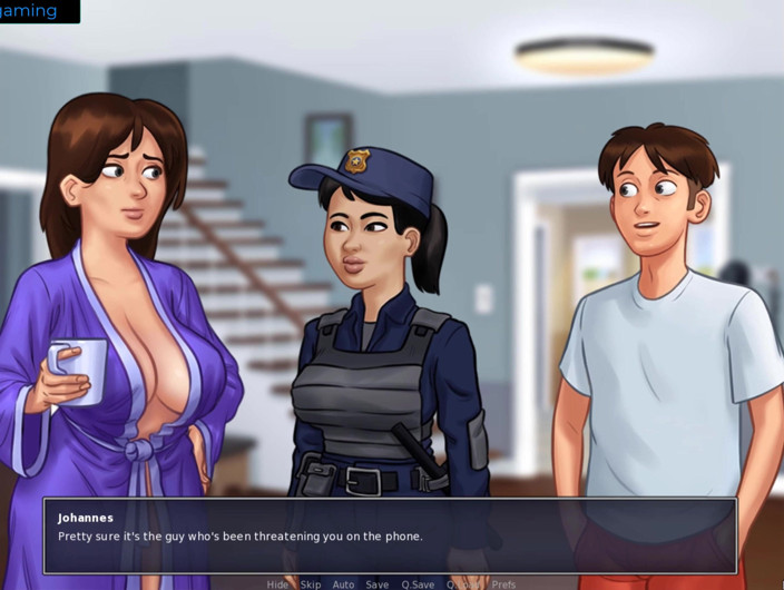 Johannes Gaming: Summertime Saga - arreglando las pipas de agua - obtén todos los...
