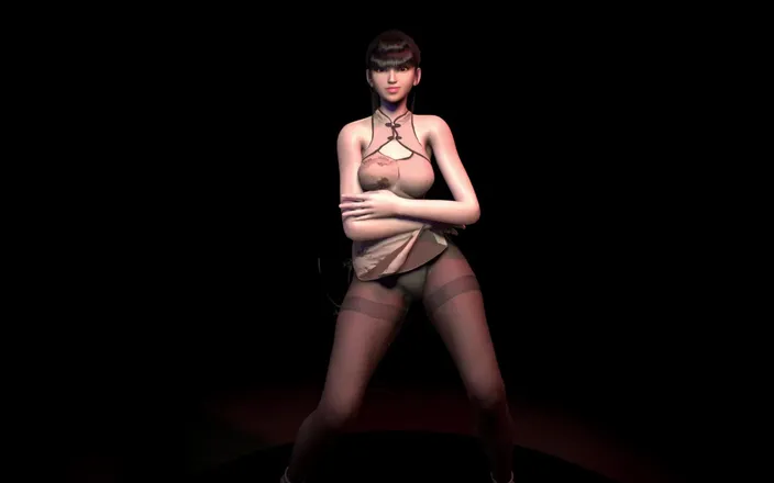 PixelAftDark: Stellar Blade Eve Hip Hop Dance in Dress - Full