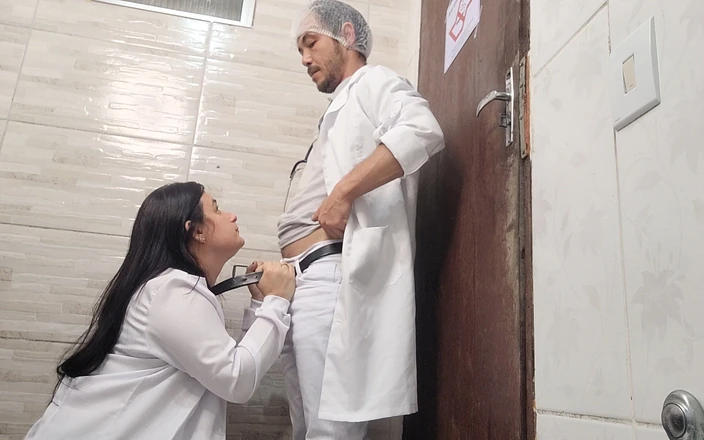 Jennyferpimenta: Doctor and Nurse Can't Resist and Have Sex in the...