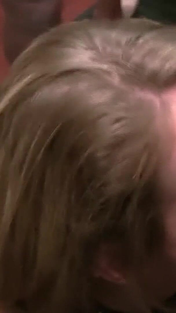 Most Beautiful Blonde Sluts in a Bukkake Party (Bukkake team)