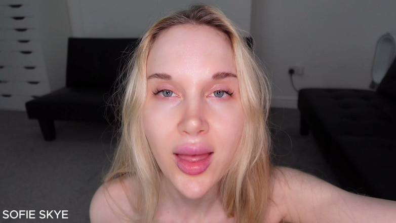 Sofie Skye: I Love Bukkake - Face Fetish Bukkake Begging - Sofie Skye