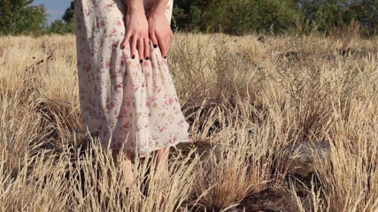 Ruda Cat: Outdoor sex! Extreme fuck on wild nature. Risky outdoor fuck