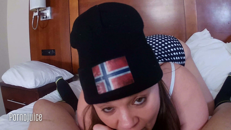 Gentleman Porno: Norveç Dünya Kupası taraftarı Tonya Sinn zenci sikiliyor
