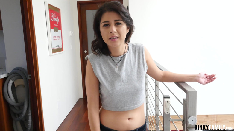 Kinky Family: Fuck her hairy pussy goodbye