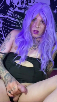 Vlog emma ink trans - день за днем, дрочить і