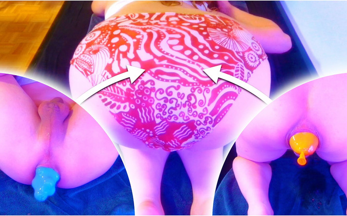 Lina Free: Götümün içinde büyük canavar yumurtalarla cadılar bayramı titreşimleri