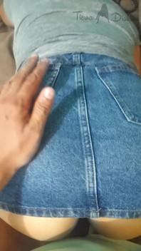 My Girlfriend Didn't Wear Panties Because She Always Provokes Me to Put My Cock in Her