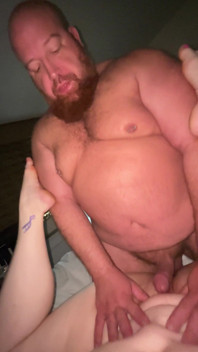 POV teil 2: Nach 5 fingern gibt der große bär piggy rose seinen fetten schwanz