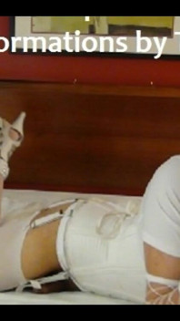 Video of Young TS Nicki at the Sissy Institute with a Bit of Bondage