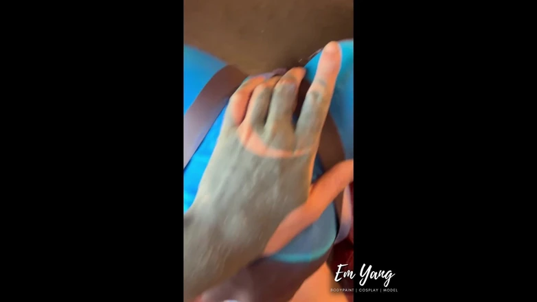 Em Yang: POV: Star Wars Twi'lek Cosplay Rough Fuck Amateur