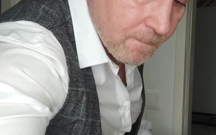 Dexterxxlfun: Apenas uma foda do papai. Gay gozada interna