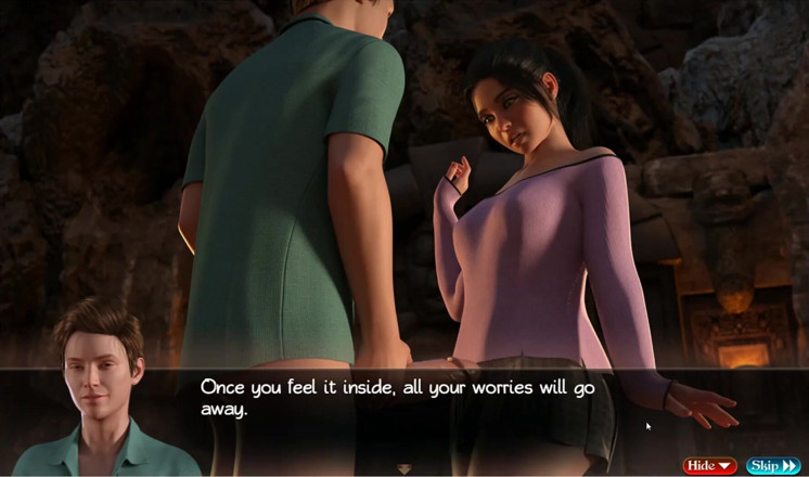 Cumming Gaming: Nadia的宝贝 [色情成人动漫] 第12集 淫荡的处女在祭坛假阳具上达到高潮