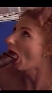 Hot Red Head Hard Banged by a Big Black Cock in Interracial Fuck