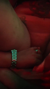 Real Man Gets Deepthroated by Passive Big Ass Trans While Wife Sucks Her Cock Together!