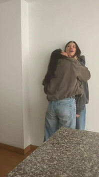 Eine Lesbe Dominiert Mich, Bevor Ich Zur Arbeit Gehe