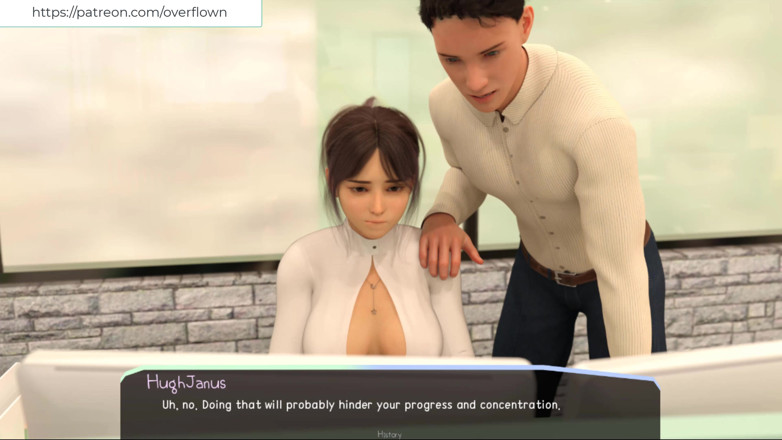 Johannes Gaming: 그녀의 작은 비밀 - 일하기 시작하고 내 옆에서 자위하는 그녀