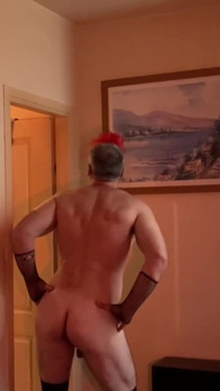 Old Man Masturbating