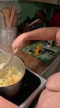 Cheryl Cooks Tofu Scramble