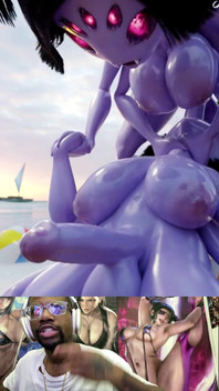 Thicc Milky Waifu Busts a Huge Nut