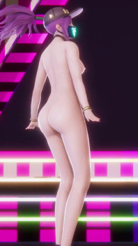 Blackpink - fluitje Ahri Akali Seraphine sexy naakte dans