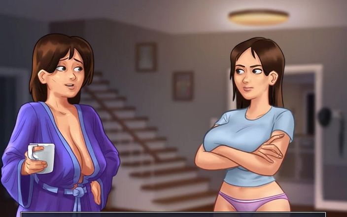 Miss Kitty 2K: Summertime Saga làm lại - 8 bước đầu tiên với gia sư người...