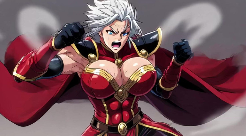 AI Porn: Ai 섹시한 슈퍼히어로 액션 클립