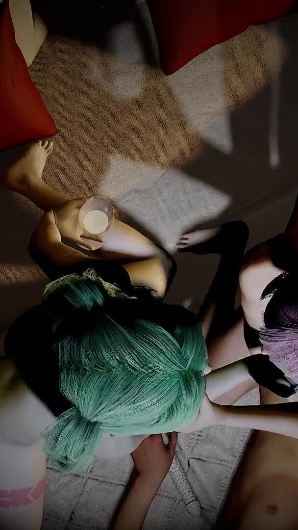 Threesome with Rebecca and Lucy in POV - Cyberpunk Edgerunners (Wraith ward) Threesome with Rebecca and Lucy in POV - Cyberpunk Edgerunners (Wraith ward)