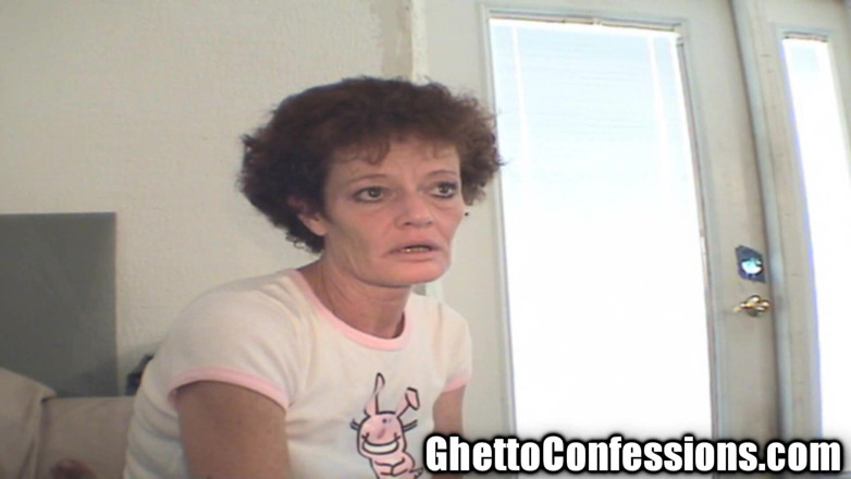 Ghetto Confessions: Depressed Granny Cock Sucking Pro British Slag Ghetto Blowjob Whore...