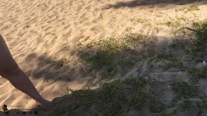 ILoveMyMistress: Showing of my butt plug and pissing in outdoor