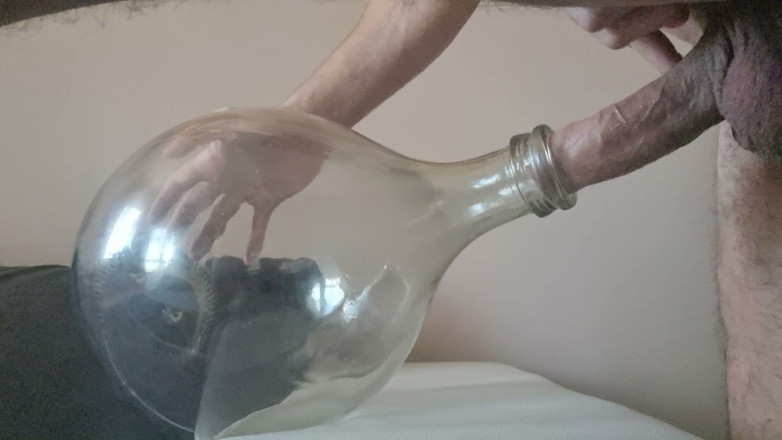 Naxy: Big Glass Bottle Fuck - Request
