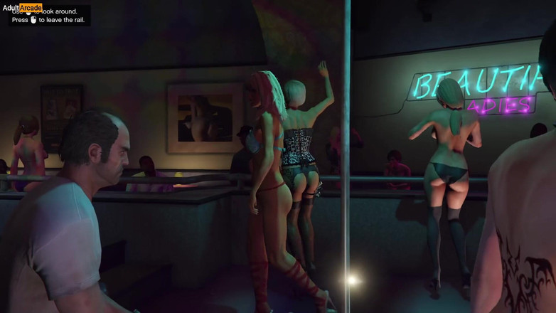 LewdArcade: Gta V Strip Club Naken mod spel spel [del 02] Vanilla Unicorn...
