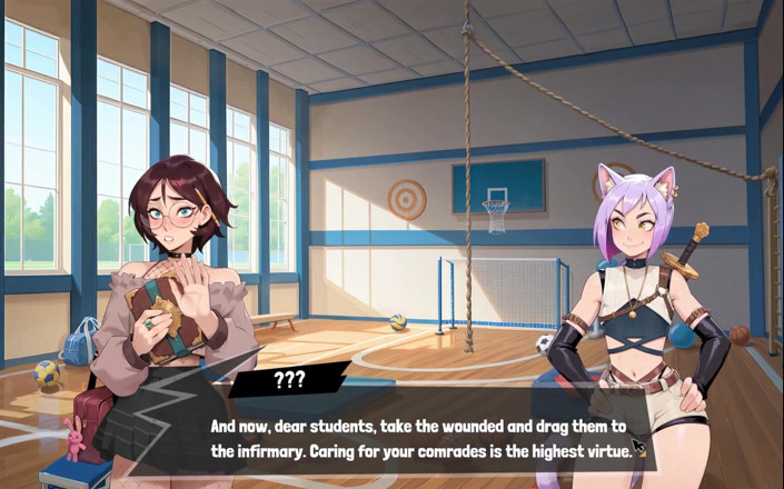 Cum in Futa: Femboy Futa House Game Hentai Futanari Ep.18 Šukám zadek roztleskávačky v šatně!