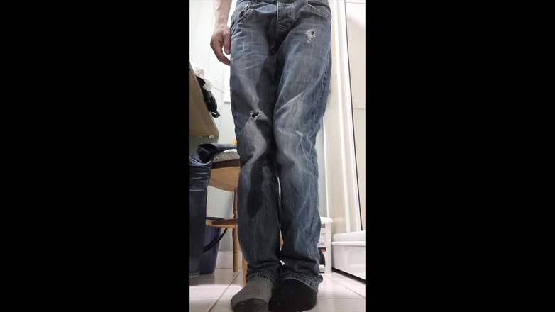 ABDL Diapers by Norsken77: Sexy Jeans Pissing