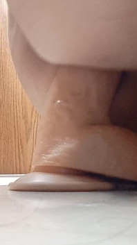 Self Pleasuring on the Counter