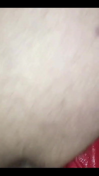 Loved This Session with Big Red Dildo Slamming up My Ass