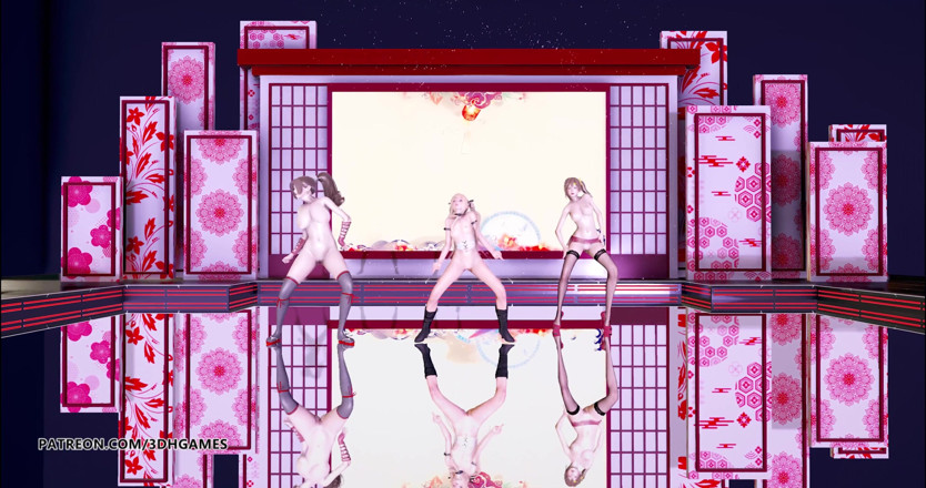 3D-Hentai Games: Danza nuda DOa mai shiranui marie rose misaki