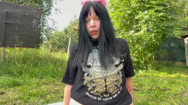 Lily, Goddess of Desire: Goth călărește penisul tău cu gura Ahegao