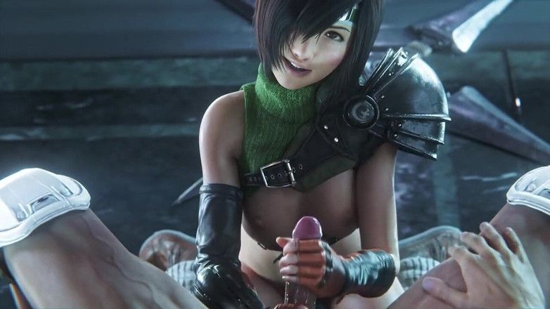 PixelAftDark: Yuffie Reverse Fucking a Soldier (final Fantasy 7 Remake Animation)