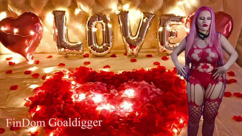FinDom Goaldigger: Goon dengan penggila tujuan Findom