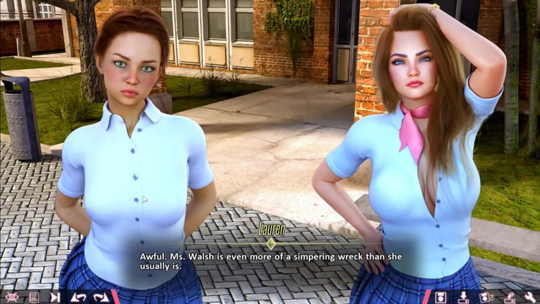 Miss Kitty 2K: Double Homework Ep16 - Część 111 - Nie rozlewać herbaty