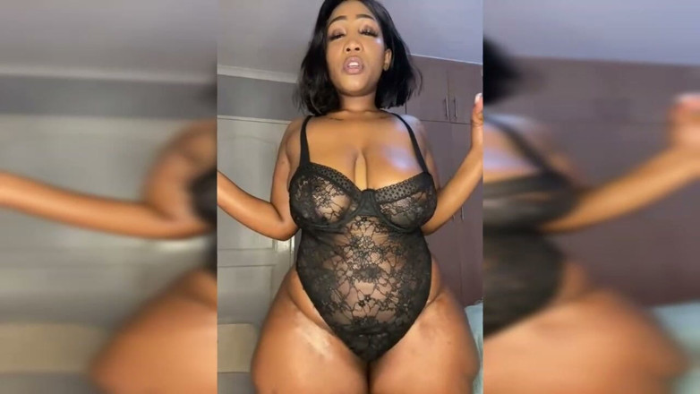Legendary Booty Overdose: BBW Fucking Dildo &amp; Striptease
