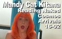 Cosmos naked readers: Mandy Cat Kitana reading naked the cosmos arrivals PXPC1162